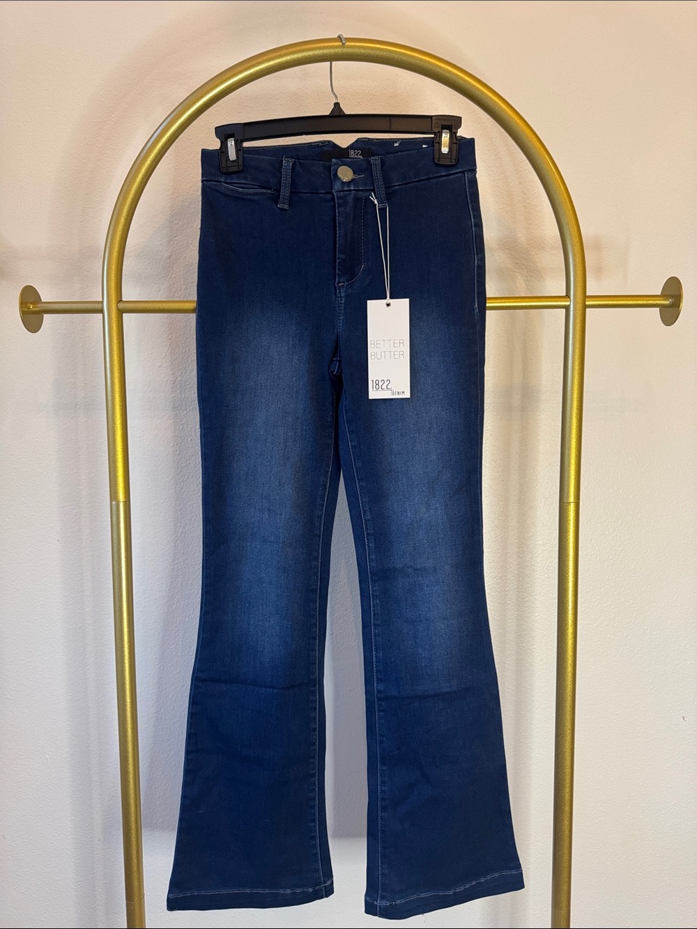Dark Blue Women's Bootcut Jeans